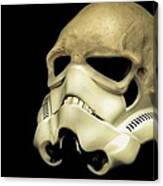 Hirst Trooper-helmet Canvas Print