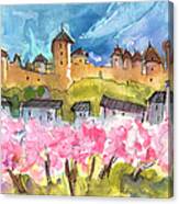 Memory Of Carcassonne Canvas Print