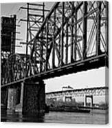 Old Railroad Bridge Canvas Print