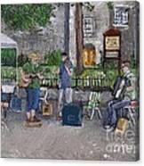 Ste Catherine Street Musicians Canvas Print