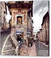 0801 Assisi Italy Canvas Print