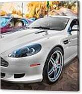 2007 Aston Martin Db9 Coupe Painted  #1 Canvas Print