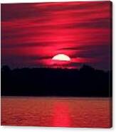 A Chesapeake Bay Sunrise #1 Canvas Print