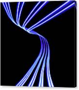 Abstract Light Trails And Streams #1 Canvas Print
