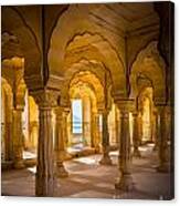 Amber Fort Arches Canvas Print