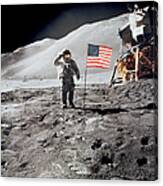 Apollo 15 - Moon 1971 #1 Canvas Print
