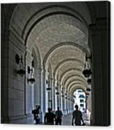 Arches Of Stone Canvas Print