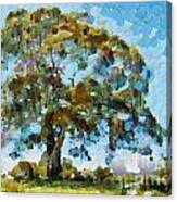 Awesome Gum Tree #1 Canvas Print
