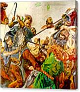 Battle Of Grunwald #2 Canvas Print