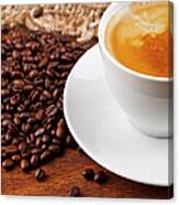 Coffee #1 Canvas Print