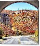 End Of Tunnel Canvas Print