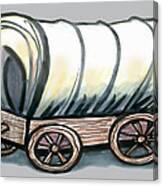 Covered Wagon #1 Canvas Print