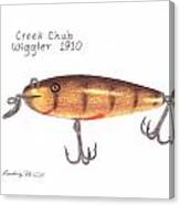 Creek Chub Wiggler 1910 #1 Drawing by Daniel Lindvig - Fine Art America