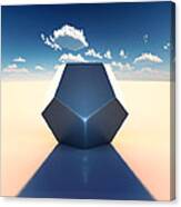 Dodecahedron #1 Canvas Print