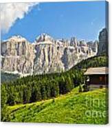 Dolomiti - High Fassa Valley #1 Canvas Print