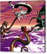 Dragon Attack #1 Canvas Print