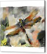 Dragonfly Garden #1 Canvas Print