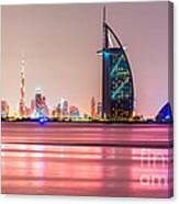 Dubai Skyline - Uae #1 Canvas Print