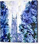 Duke Chapel Canvas Print