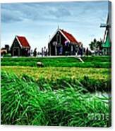 Dutch Village Farm Canvas Print