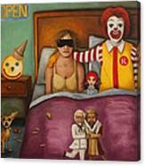 Fast Food Nightmare #1 Canvas Print