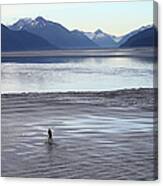 Feature - Bore Tide Surfing In Alaska #1 Canvas Print