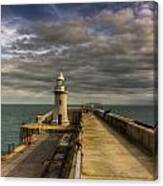 Folkestone Lighthouse #1 Canvas Print