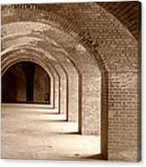 Fort Point Arches #1 Canvas Print