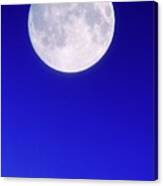 Full Moon Seen From Earth #1 Canvas Print