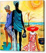 Gullah-creole Trio Canvas Print