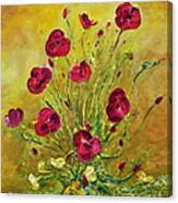 Happy Poppies #2 Canvas Print