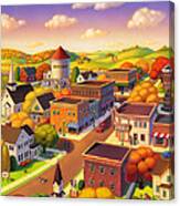 Harmony Town Canvas Print