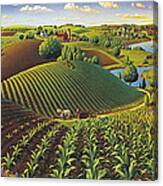 Harvest Panorama Canvas Print