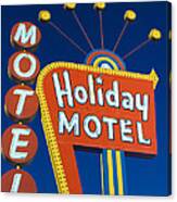 Holiday Motel Canvas Print