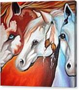 Horse Family - Good Luck #1 Painting by Sheetal Bhonsle - Fine Art America