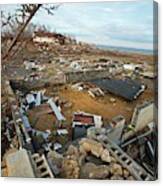 Hurricane Sandy Damage #1 Canvas Print