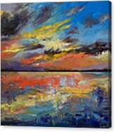 Key West Florida Sunset Canvas Print