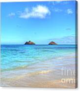 Lanikai Beach Oahu Hawaii #1 Canvas Print