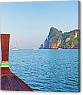 Long Tail Boat Koh Phi Phi, Thailand #1 Canvas Print