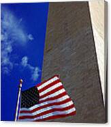Low Angle View Of An Obelisk #1 Canvas Print