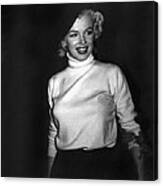 Marilyn Monroe In Korea #1 Canvas Print