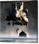 Mh-47 Chinook Helicopter #1 Canvas Print