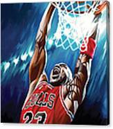 Michael Jordan Artwork Canvas Print