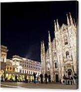 Milan Cathedral Vittorio Emanuele Ii Gallery Italy #1 Canvas Print