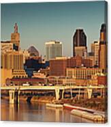 Minneapolis, St. Paul, Minnesota, City #1 Canvas Print