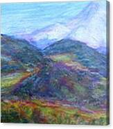 Mountain Patchwork #1 Canvas Print