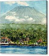 Mt. Agung Bali Indonesia #1 Canvas Print