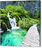 National Park Plitvice Lakes, Croatia #1 Canvas Print