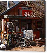Old Frontier Gas Station, Embudo, New #1 Canvas Print