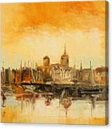 Old Gdansk - Poland #1 Canvas Print